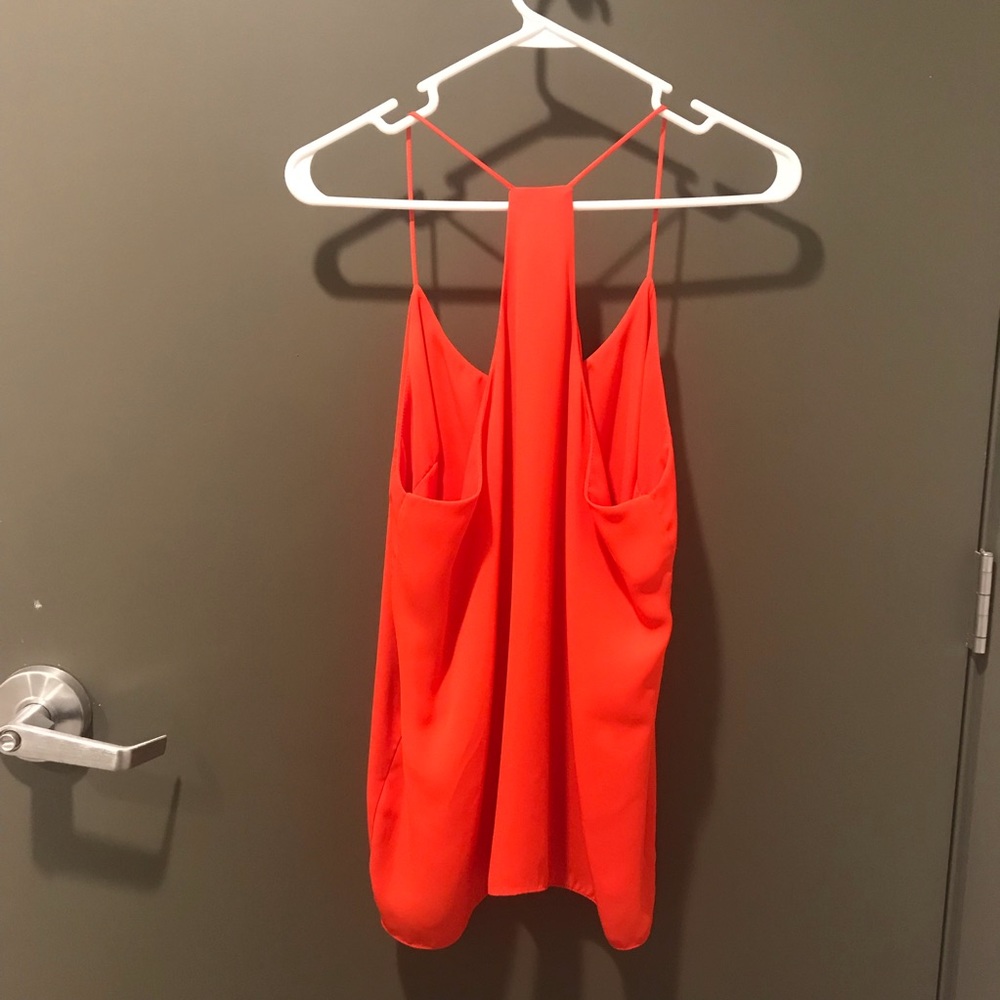 Neon strappy racer back tank - Picture 4 of 4